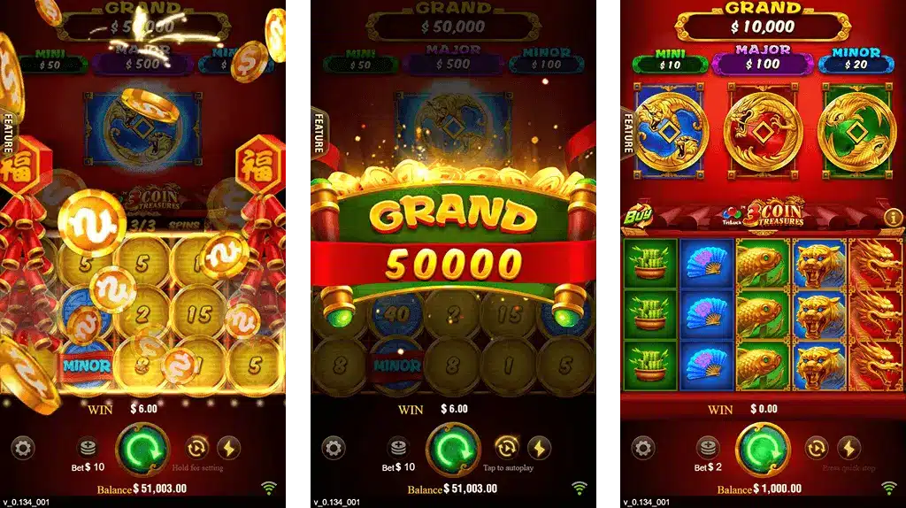 3 Coins Laser247Newid Bonus